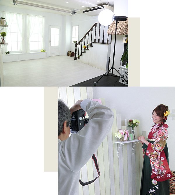 京都さがの館で利用できる卒業式のサービス_前撮り記念撮影