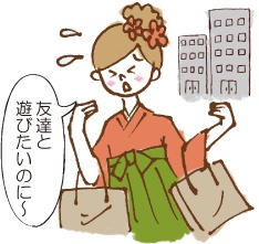 ⑦ 式終了後写真館へ