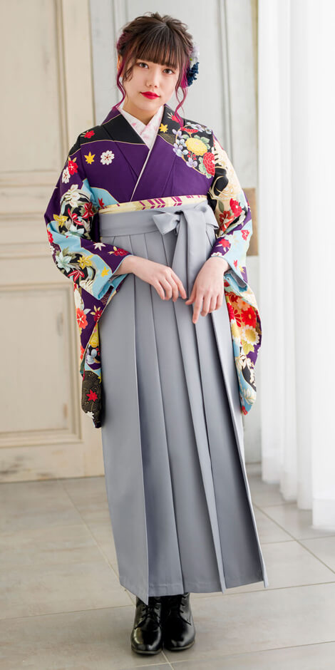 レンタル着物DDD864×袴WHG019