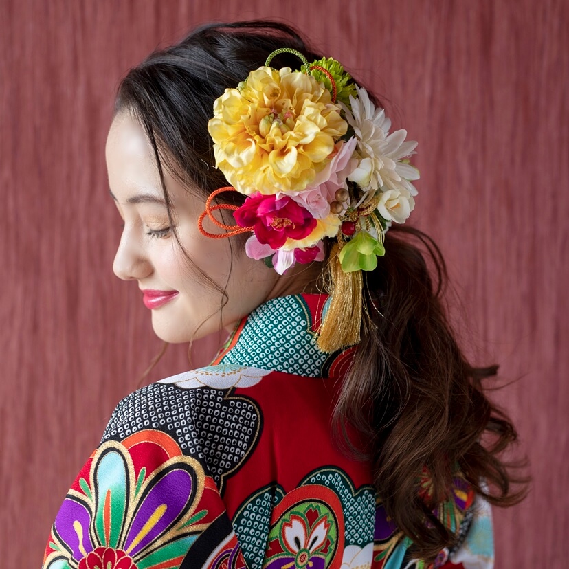 ローポニーテールでレトロ映え