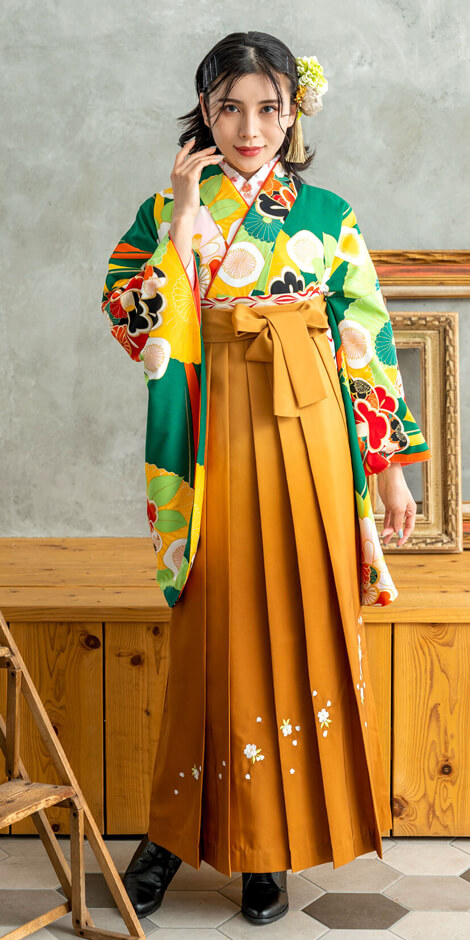 レンタル着物BBB464×袴KBN952