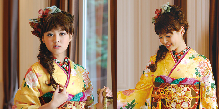 振袖のヘアスタイル