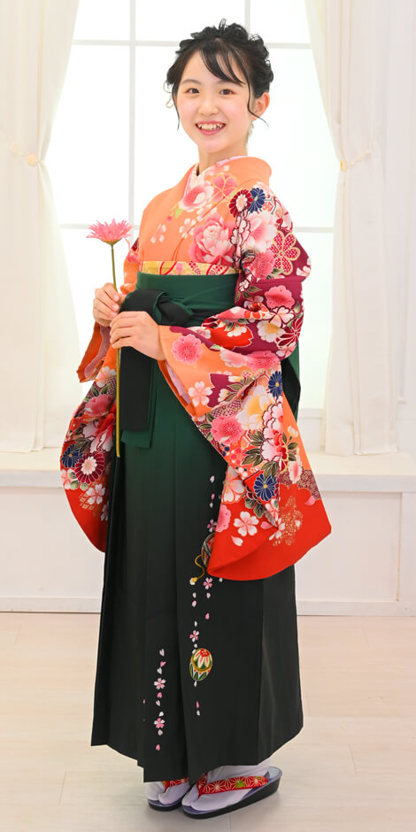 小学校卒業式の袴をお安くレンタル｜京都・大阪梅田・天王寺・神戸三宮・東京・埼玉