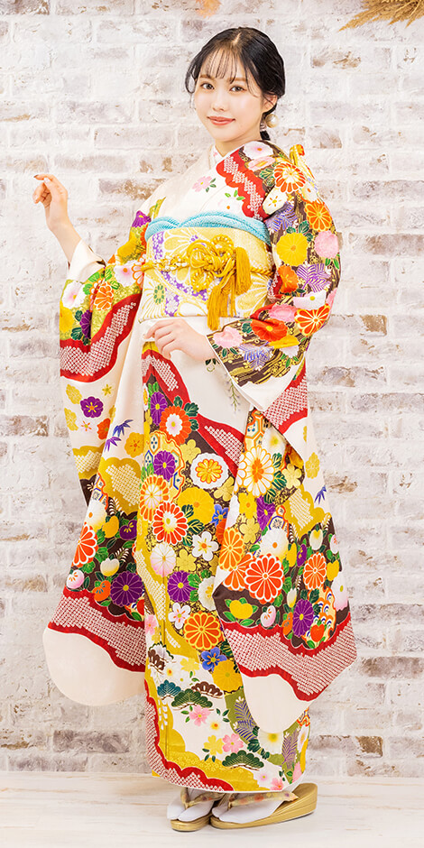 クリーム疋田松と藤[FS1169]