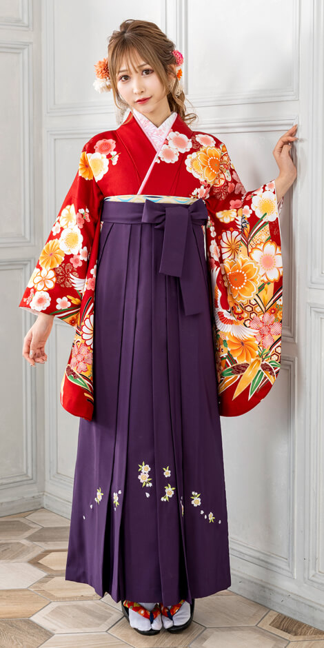 レンタル着物DDD867×袴MRS056