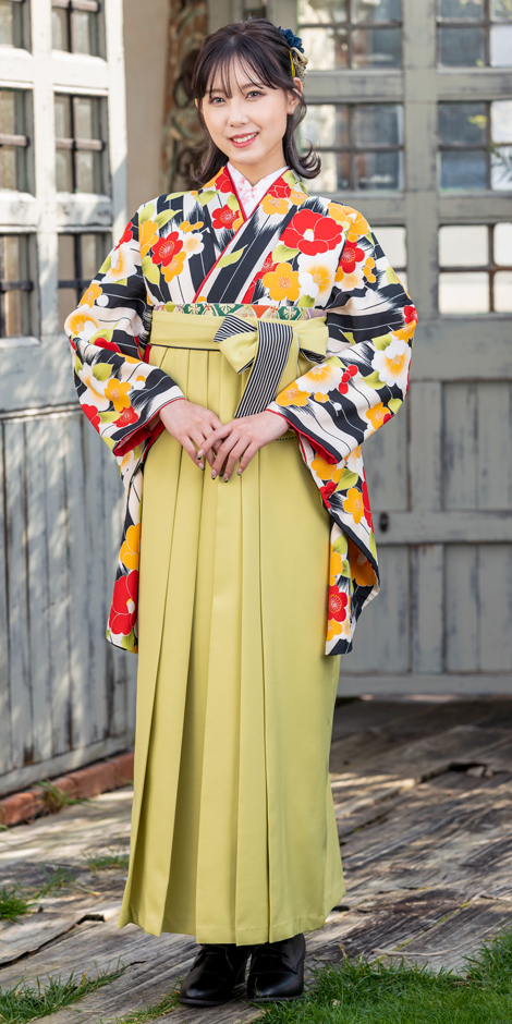 レンタル着物CCC587×袴MGS014