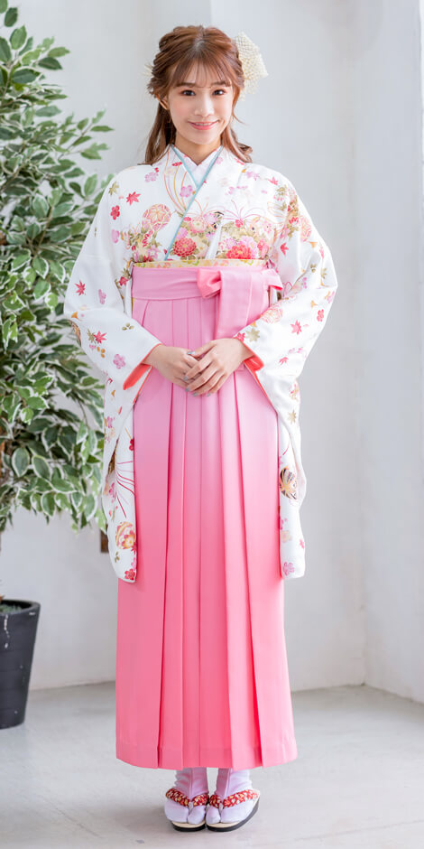 レンタル着物B00025×袴PBK937