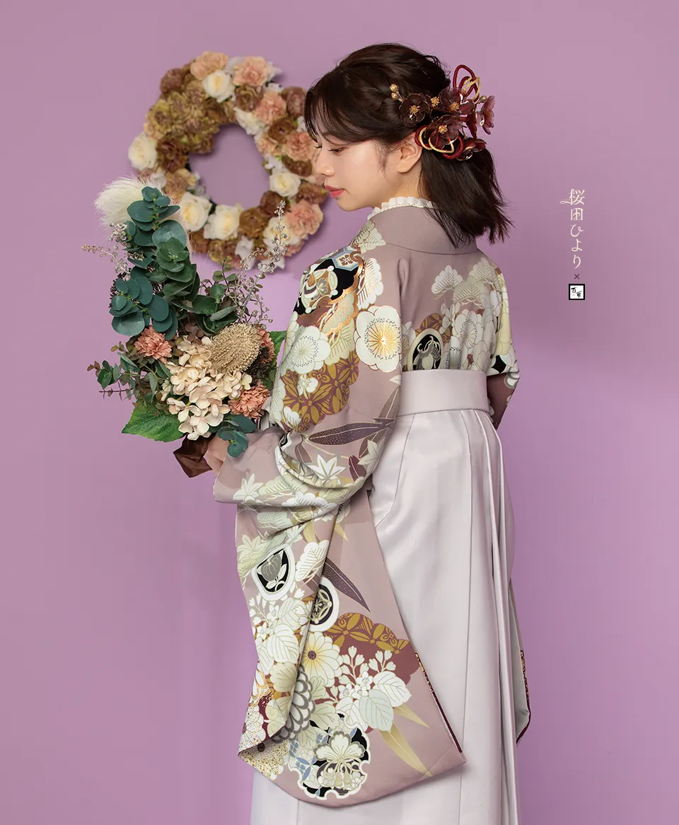 桜田ひよりさん着用の卒業式袴です。